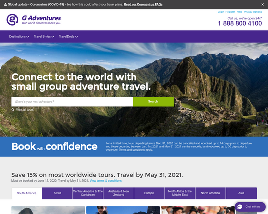 G Adventures Logo
